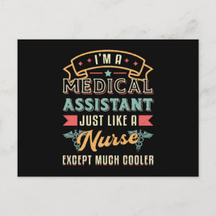 Postal Soy una enfermera Médica de Medicina asistente méd
