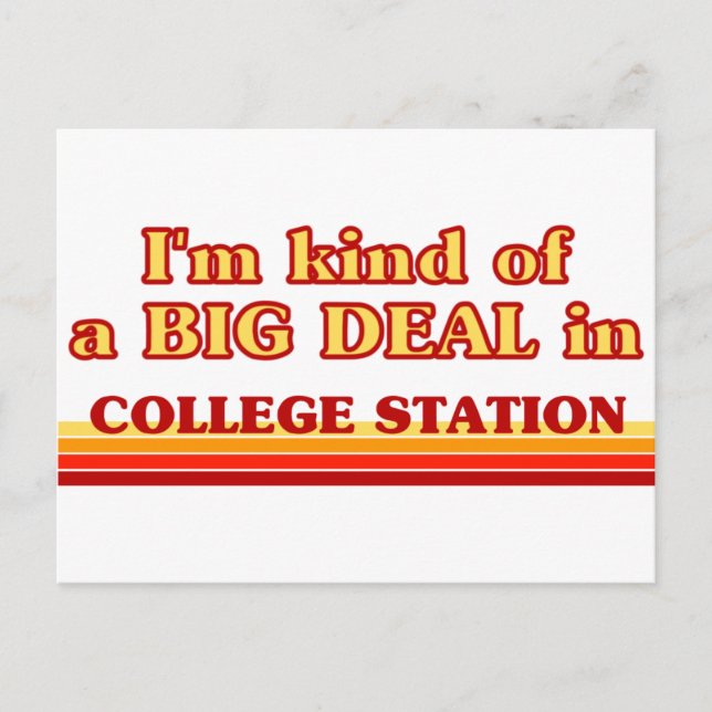 Postal Soy una especie de GRAN ACUERDO en la estación de  (Anverso)