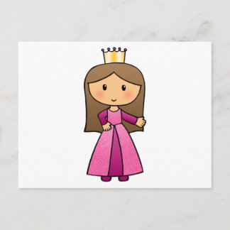 Postal Soy una pequeña Princesa
