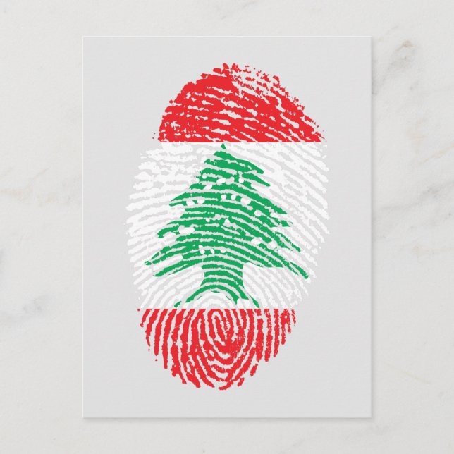 Postal Soy Una Postcarta Libanesa (Anverso)