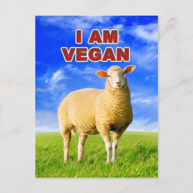 POSTAL SOY VEGAN (Anverso)
