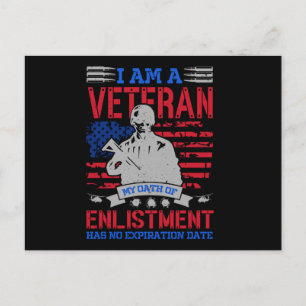 Postal Soy Veterano - El regalo perfecto para héroes en E