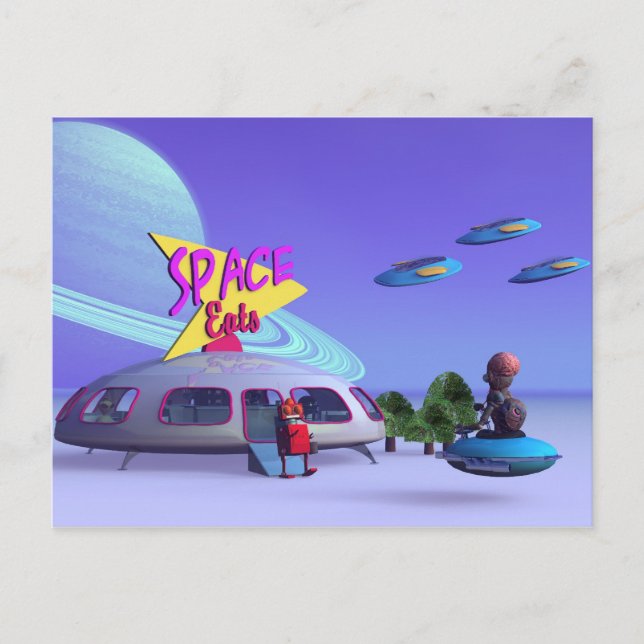 Postal Space Eats Cafe (Anverso)