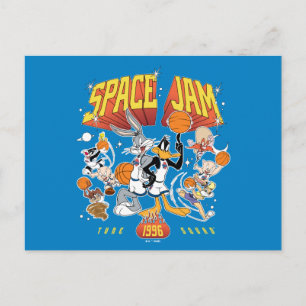 Postal SPACE JAM™ TUNE SQUAD™ 1996 Gráfico