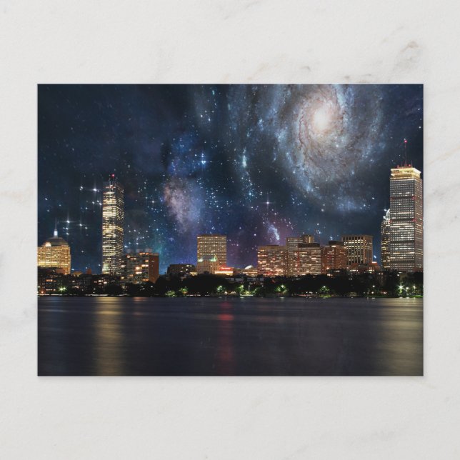 Postal Spacey Boston (Anverso)