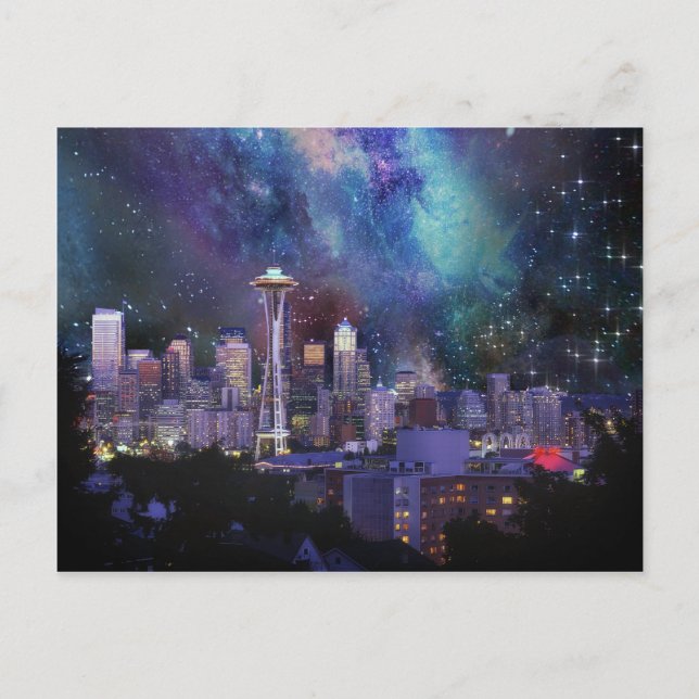Postal Spacey Seattle (Anverso)