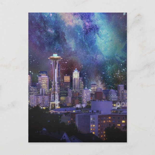 Postal Spacey Seattle (Anverso)