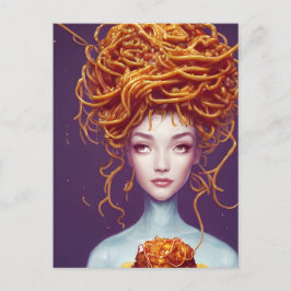 Postal Spaghetti Hair Woman