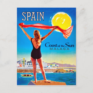 Postal Spain, Coast of the sun Malaga
