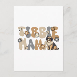 Postal Spaniel Tibetano Tibbie Mama Groovy