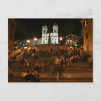 Spanish Steps by Night