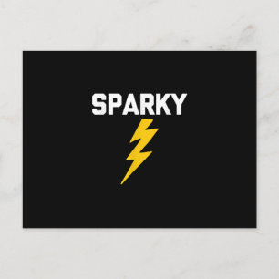 Postal Sparky Dicho Divertido Sarcástico Novedad Electri