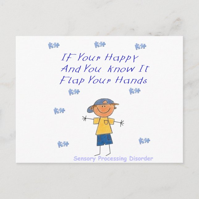 Postal SPD Flauta tus manos (Anverso)