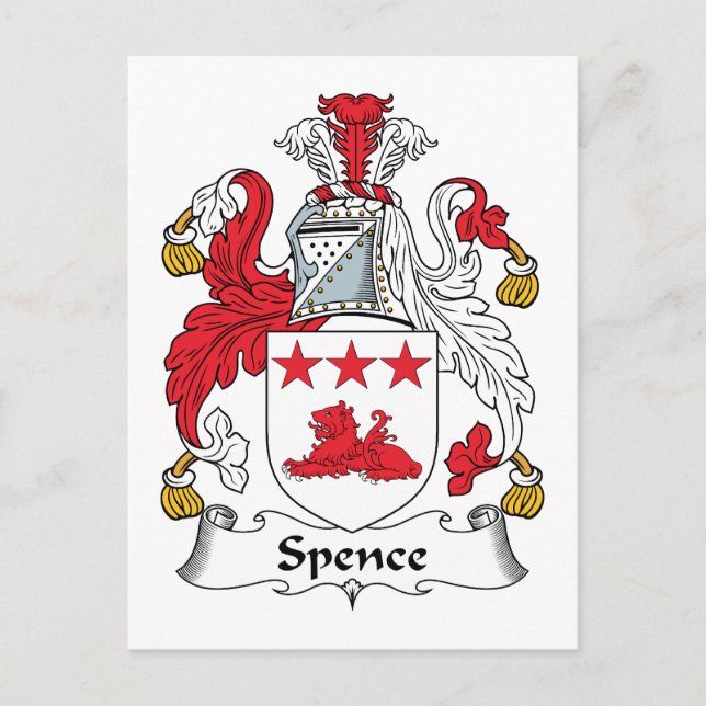 Postal Spene Family Crest (Anverso)