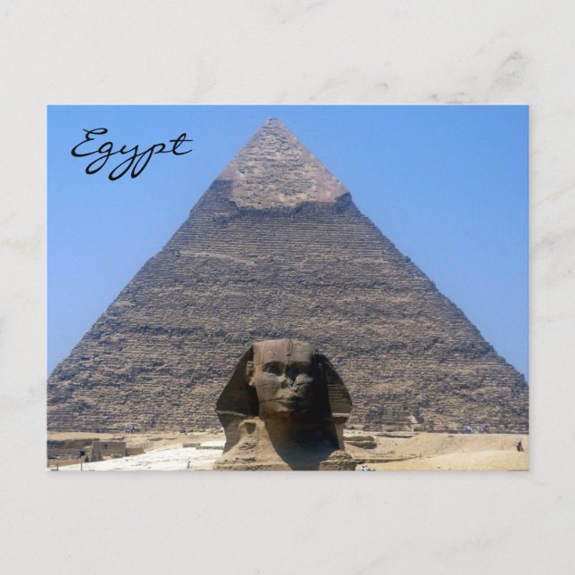 Postal sphinx khafre (Anverso)