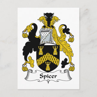 Postal Spicer Family Crest