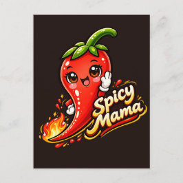 Postal Spicy Mama - Hot Stuff - Foodie Fiends