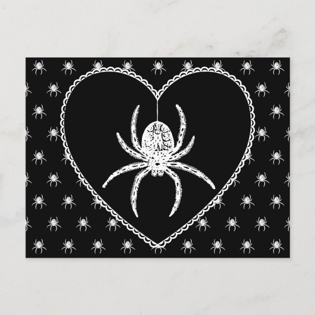 Postal Spider Heart (Anverso)