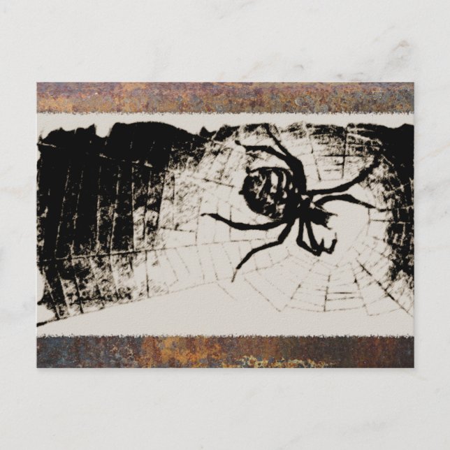 Postal Spider Sketchy (Anverso)