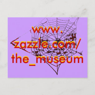 Postal Spider Web The MUSEUM Zazzle the_museum