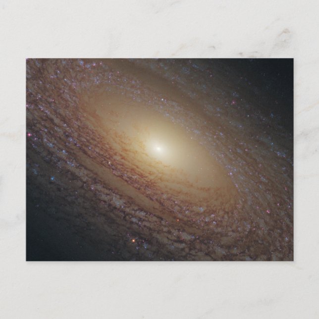 Postal Spiral Galaxy NGC 2841 (Anverso)
