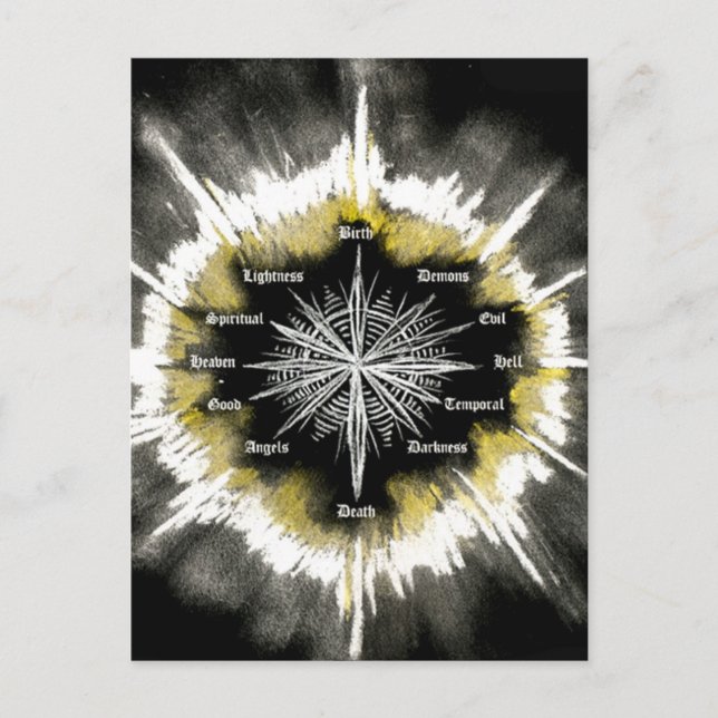 Postal Spiritual Compass (Anverso)