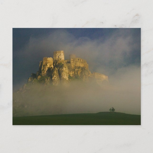 Postal Spissky hrad in nist, Eslovaquia 2 (Anverso)
