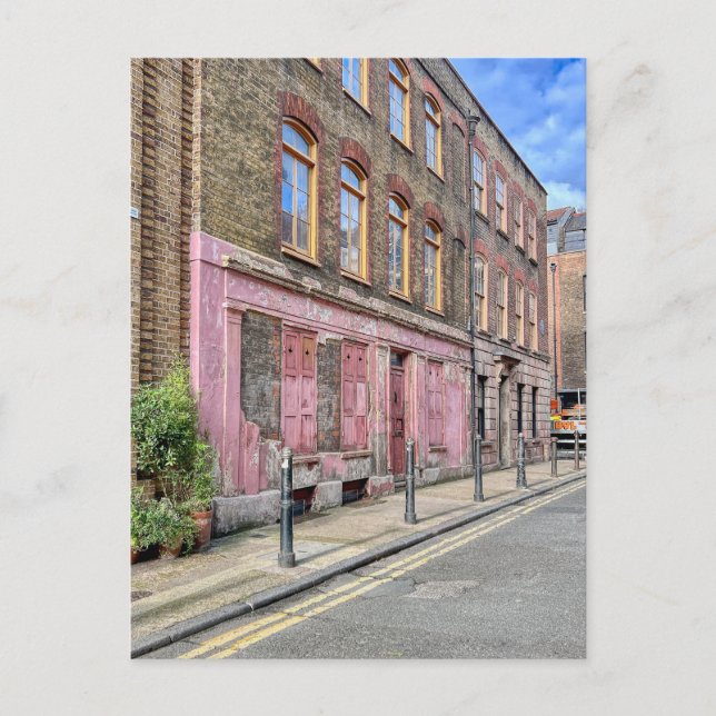 Postal Spitalfields, Londres Reino Unido (Anverso)