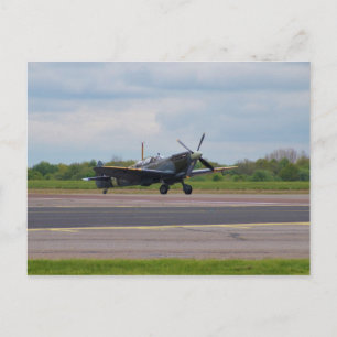 Postal Spitfire en la pista