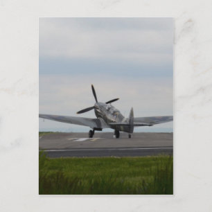 Postal Spitfire Listo Para Despegue