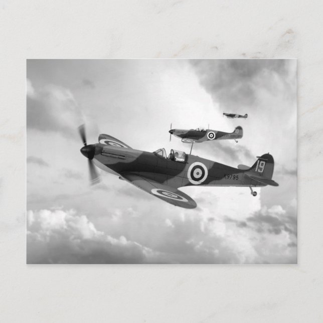 Postal Spitfire Mk I (Anverso)