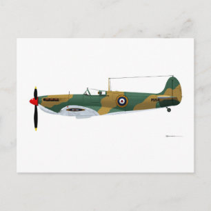 Postal Spitfire supermarino