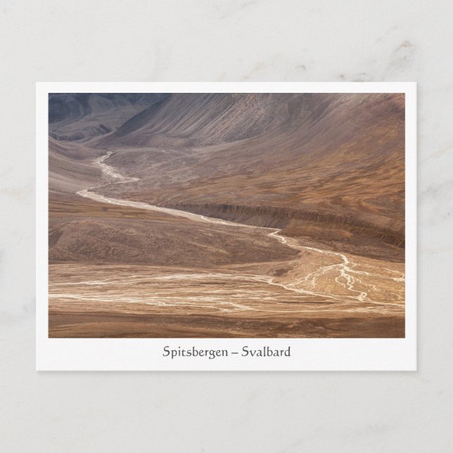 Postal Spitsbergen Svalbard (Anverso)