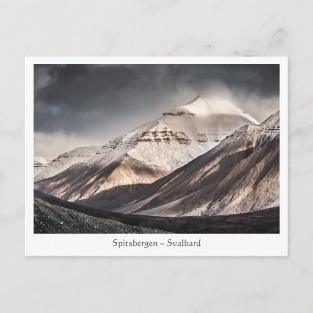 Postal Spitsbergen Svalbard (Anverso)
