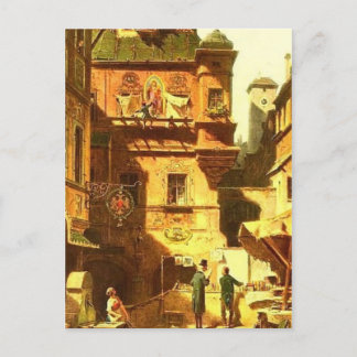 Postal Spitzweg - Arte y Ciencia