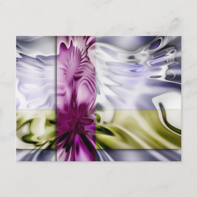 Postal Splash Sobre Rayas (Anverso)