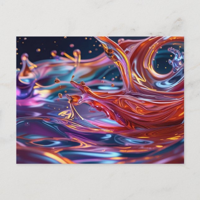 Postal Splashing Color Liquids (Anverso)