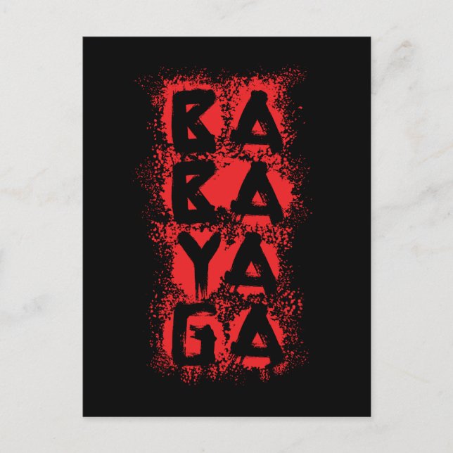 Postal Splatter Baba Yaga (Anverso)