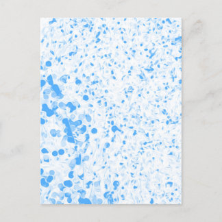 Postal Splatter Texture - Blue
