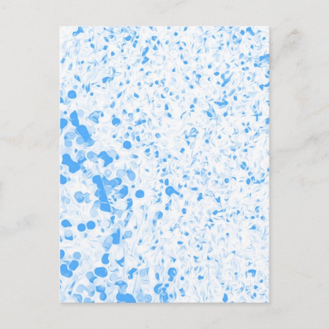 Postal Splatter Texture - Blue (Anverso)