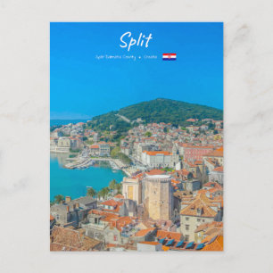 Postal Split, Croacia - Ciudad Costera