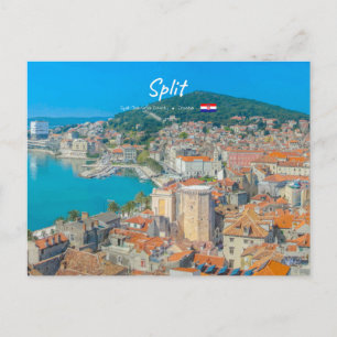 Postal Split, Croacia - Ciudad Costera