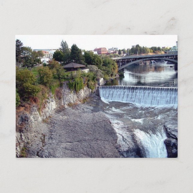 Postal Spokane Falls (Anverso)