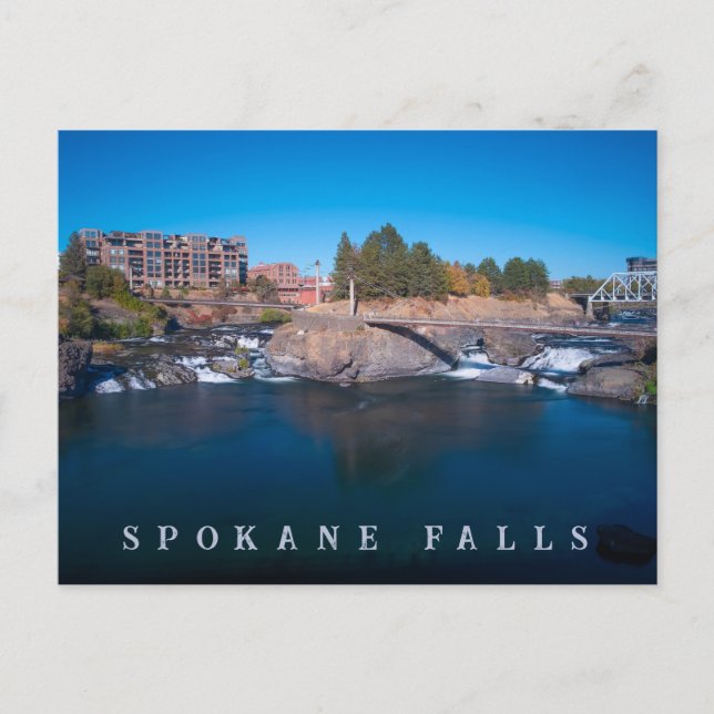 Postal Spokane Falls Spokane Washington (Anverso)