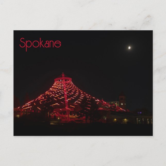 Postal Spokane Pavilion Riverfront Park Spokane WA (Anverso)