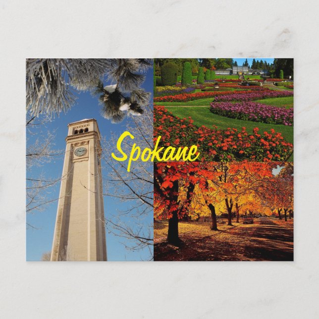 Postal Spokane Postcard (Anverso)