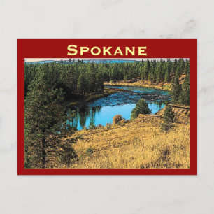 Postal Spokane Postcard