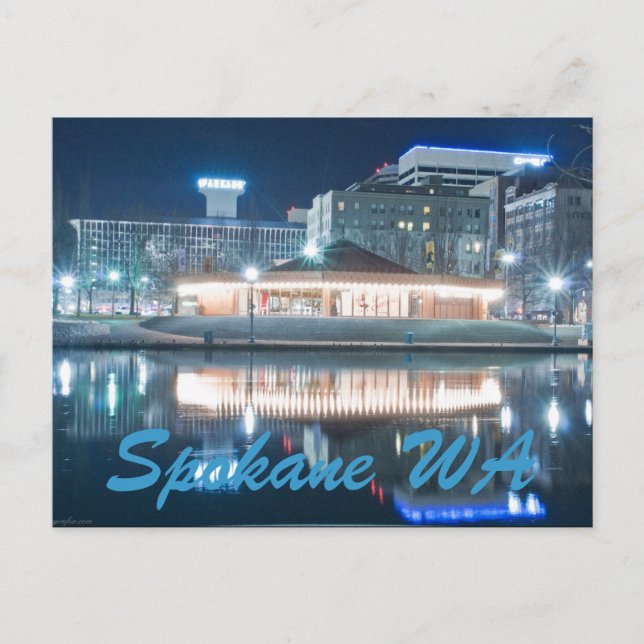 POSTAL SPOKANE WA (Anverso)