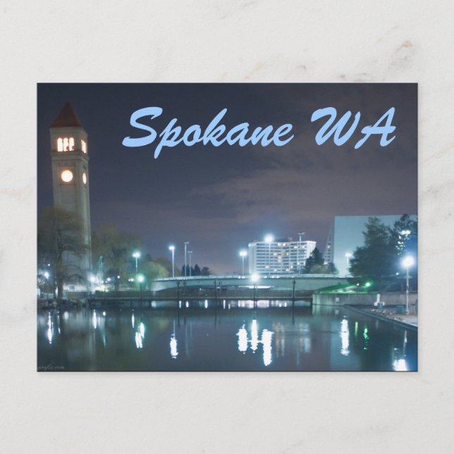 POSTAL SPOKANE WA (Anverso)