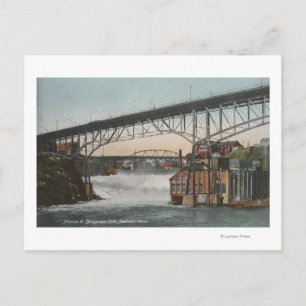 Postal Spokane, Washington - Calle Monroe